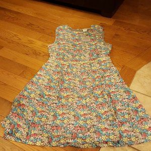 matilda jane womens brown floral dress size 10 new